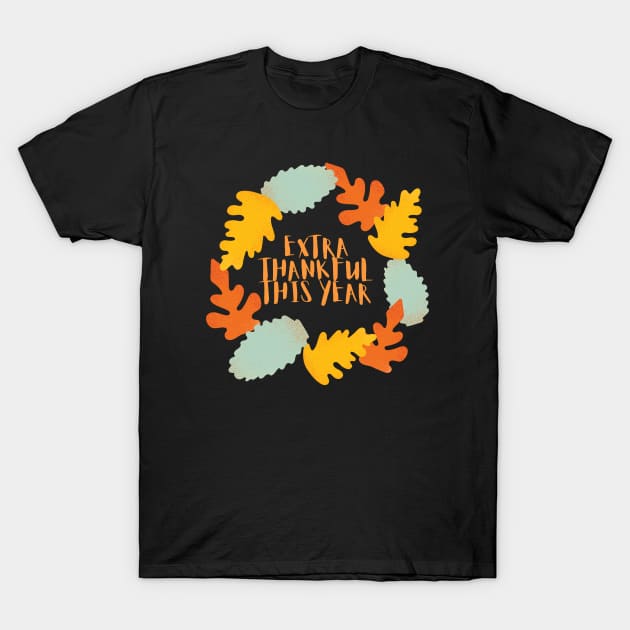 Extra thankful this year Pregnancy announcement T-Shirt by Mplanet